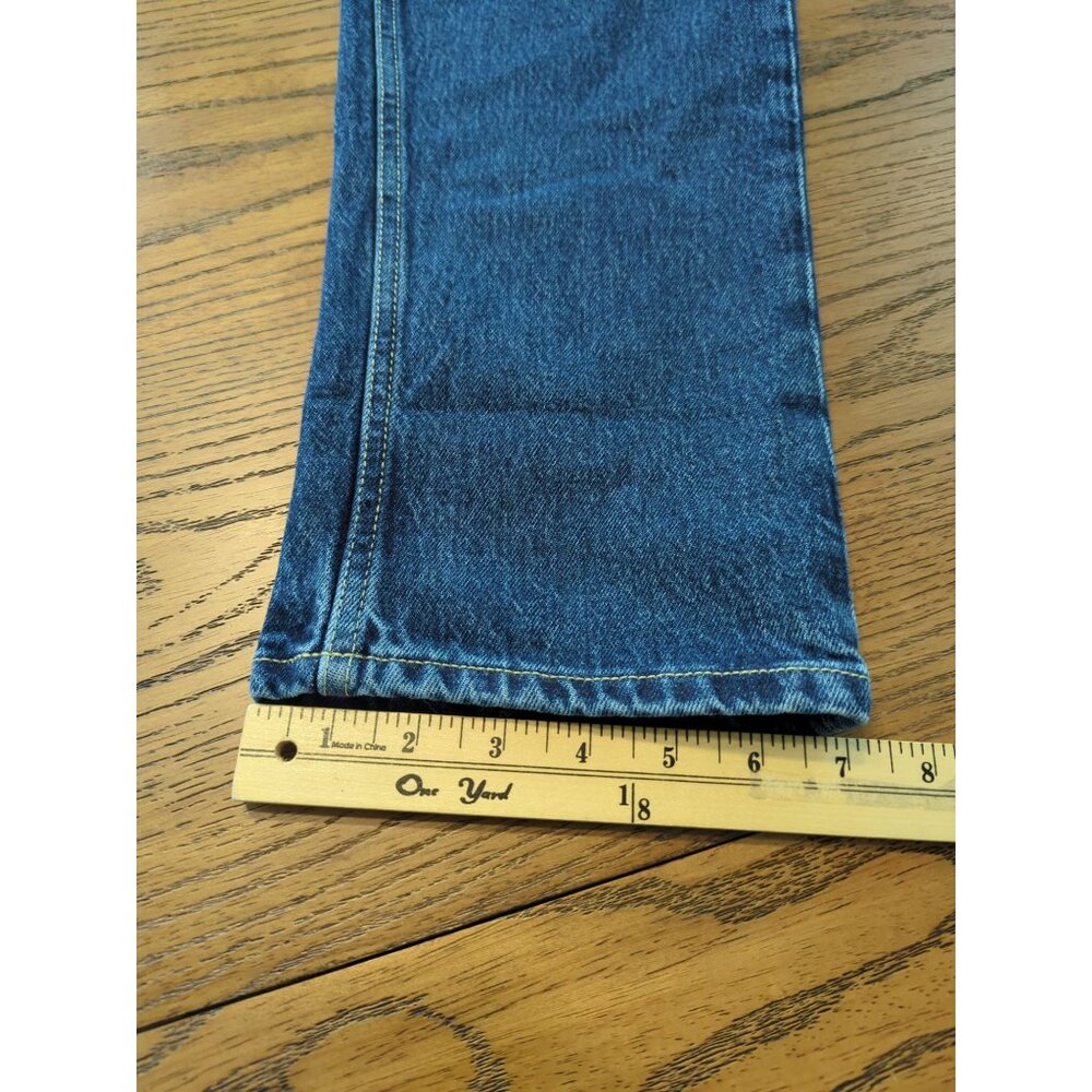 Free Assembly Super High Rise Straight dark wash Womens Jeans size 12 - Picture 12 of 16